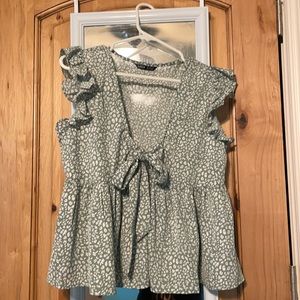 shein discontinued pattern blouse